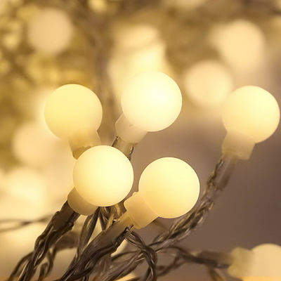 Jingle Jollys 600 LED Curtain Lights - Warm White - Free Shipping