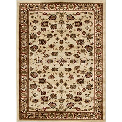 Ivory Power Loomed Durable Easy Care Traditional Rug 170 x 120cm by Rug Culture Ivory Power Loomed Durable Easy Care Traditional Rug 170 x 120cm by Rug Culture + ' image'