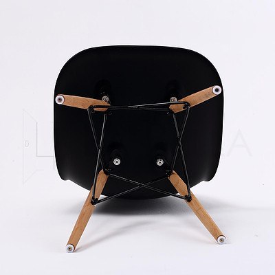 La Bella Replica Eames DSW Dining Chair - BLACK X4 - Brand New with 12 Months Warranty