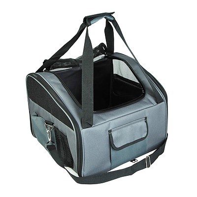 Paw Mate Portable Soft Pet Carrier Crate L - Grey - Brand New with 12 Months Warranty