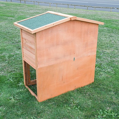 Double Storey Triangular Roof Pet Hutch Coop House  - Brand New - RRP: $179
