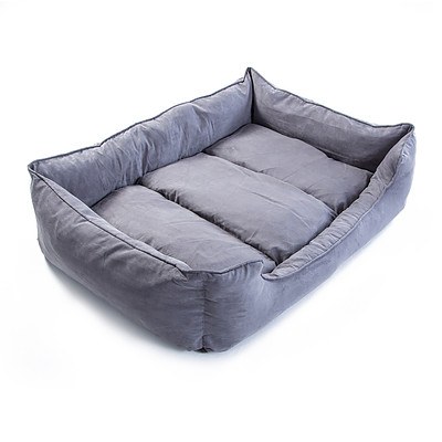 Paw Mate Pet Suede Sofa Husk XXXL - 120 x 100 x 25cm Grey - Brand New with 12 Months Warranty