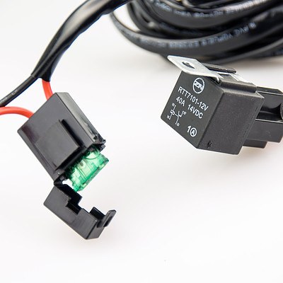 Dynamic Power Car LED Wiring Relay Kit 12V 40A 300W with Switch - Brand New with 12 Months Warranty - RRP: $69