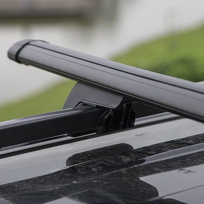 Car Roof Rack Cross Bar 1200mm - BLACK - Brand New - RRP: $119