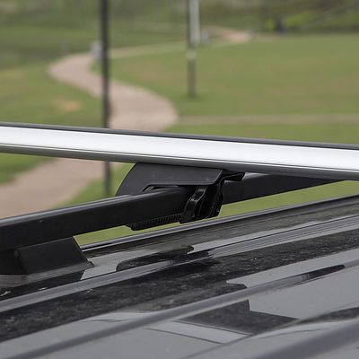 Car Roof Rack Cross Bar 1200mm - SILVER - Brand New - RRP: $119