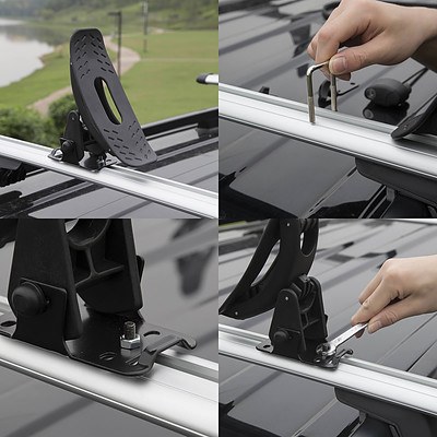 Dynamic Power Car Roof Rack Kayak Holder Carrier - Brand New with 12 Months Warranty