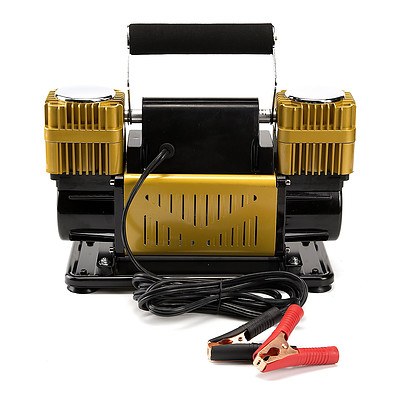 Dynamic Power 12V Air Compressor 300L/min - Gold - Brand New with 12 Months Warranty