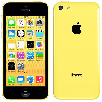 Apple iPhone 5c 32GB Yellow - Refurbished Model with Warranty
