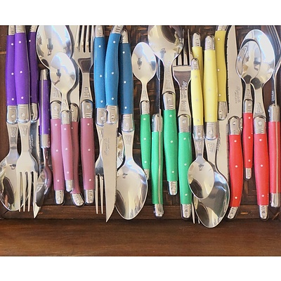 24-piece Laguiole by André Aubrac cutlery set  - RRP $260 - Brand New with Warranty