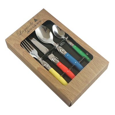 24-piece Laguiole by André Aubrac cutlery set  - RRP $260 - Brand New with Warranty