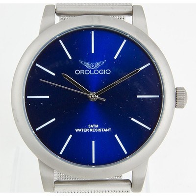 Orologio Emporio Collection Men`s Mesh Watch - RRP $450 - Brand New with Warranty
