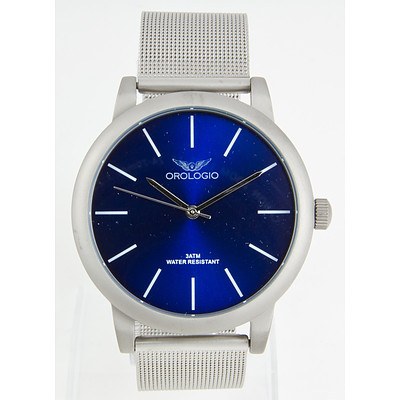 Orologio Emporio Collection Men`s Mesh Watch - RRP $450 - Brand New with Warranty
