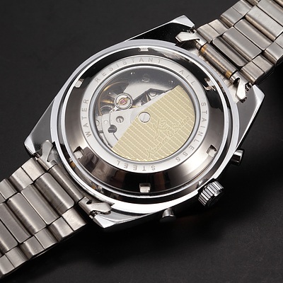 Kronen & Söhne Two Tone Multifunction Automatic Mechanical Watch - RRP: $500 - Brand New