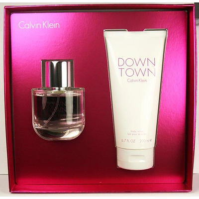 Calvin Klein Downtown 2Pc Set, 90ml Edp & 200ml Body Lotion - RRP: $130