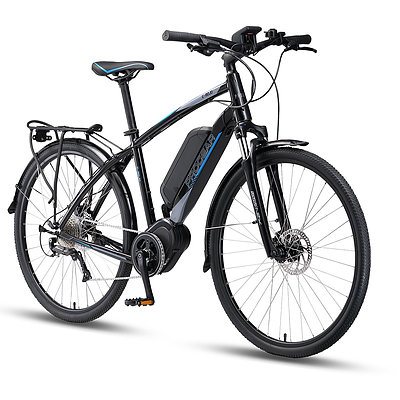Progear E-Mojo, 700c*18, 9 Spd Cross E-Bike